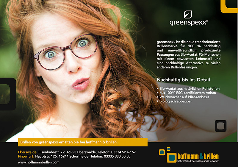 hoffmann & brillen - Augenoptiker in Eberswalder und Finowfurt