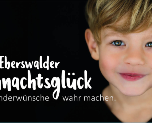 Inzwischen vielen Eberswalderinnen und Eberswaldern bekannt: Unter dem Titel „Eberswalder Weihnachtsglück“ sammelt #die1893 seit vielen Jahren Spenden.